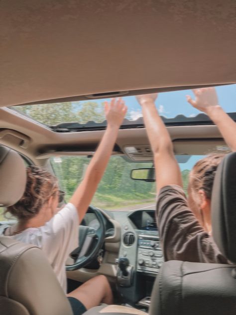 Car Rides Aesthetic, Car Singing, Friends Driving Aesthetic, Car Ride With Friends, Car Rides, Car Ride Aesthetic, Best Friend Driving Aesthetic, Fun Car Rides Aesthetic, Summer Car Drive Aesthetic