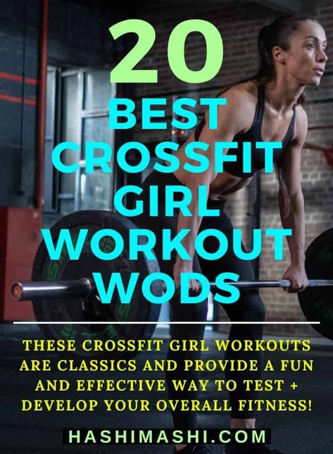 CrossFit Girl Workouts - Here are 20 of the best CrossFit Girl Workouts - they are classic benchmark tests and provide a fun and effective way to develop your overall conditioning and fitness. crossfit girl workout | best crossfit girl workouts Quick Wod Crossfit, Crossfit Workouts For Women, Crossfit Workouts For Beginners Gym, Crossfit Gym Workout Plan, Crossfit Ab Workout At Home, Wods Crossfit Workouts, No Equipment Crossfit Workout, Crossfit At Home For Beginners, Crossfit Leg Workout At Home