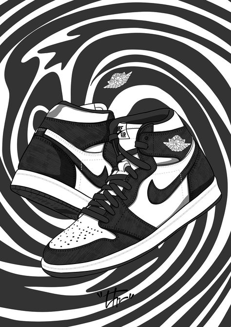 Air Jordan 1 Retro High OG Twist on Behance Jordan Painting, Sneakers Illustration, Sneakers Wallpaper, Nike Art, Sneaker Posters, Shoes Wallpaper, Cool Nike Wallpapers, Diy Sneakers, Tshirt Printing