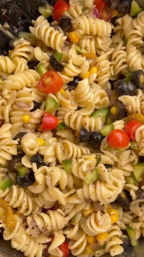 Zesty Pasta Salad, Spiced Nice, Homemade Pasta Salad, Crunchy Vegetables, Health Meals, Healthy Homemade Recipes, Healthy Homemade, Nov 2, Pasta Salad