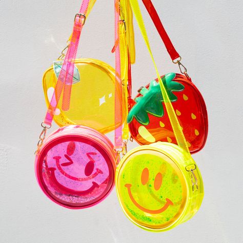 Jelly Collection – Bewaltz Jelly Fruit, Winky Face, What I Like About You, Jelly Bag, Yellow Handbag, Fruit Jelly, Cosmetic Glitter, Body Balm, Novelty Bags