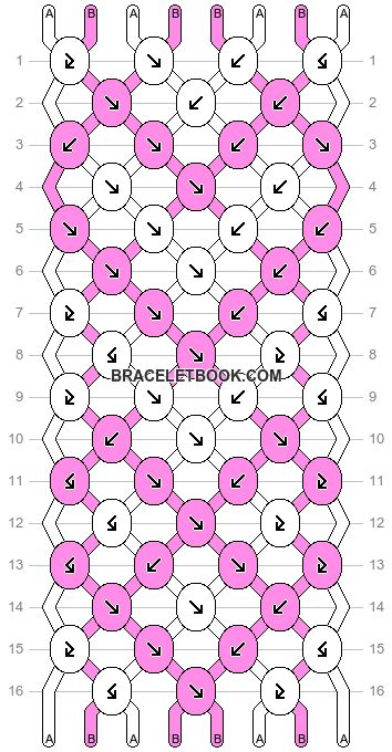 Normal pattern #124107 | BraceletBook Yarn Friendship Bracelets, Diy Braided Bracelet, Cool Friendship Bracelets, String Bracelet Patterns, Braided Bracelet Diy, Friendship Bracelet Patterns Easy, Yarn Bracelets, Cute Friendship Bracelets, Rainbow Loom Bracelets