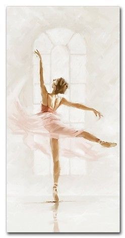 Ballerina Art Paintings, Penari Balet, Ballet Painting, Ballerina Painting, Ballerina Art, Dancers Art, Dance Paintings, Type Art, Ballet Art