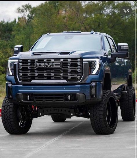 Gmc Denali 1500 Lifted, Black Truck With Blue Accents, Gmc 2500 Denali Lifted Trucks, Gmc Denali Truck Lifted, Gmc Denali 2500 Hd, Gmc 3500 Denali Dually, Gmc Denali Truck, Gmc Denali 2500 Hd Lifted, Blacked Out Cars