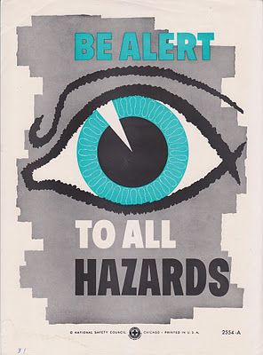 Vintage Goodness - A Blog For All The Vintage Geeks: Vintage Safety Posters Are BACK On Etsy! Safety Pictures, Safety Quotes, Health And Safety Poster, Safety Slogans, Safety Poster, National Safety, Chicago Print, Eye Safety, Safety Signs