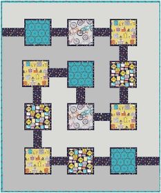 Quilt Inspiration: Free pattern day: Easy Modern Quilts (1) Knitting Easy Patterns, Knitting Easy, Panel Quilt Patterns, Modern Quilting Designs, Easy Patterns, Quilt Modernen, Tshirt Quilt, Sampler Quilts, Contemporary Quilts