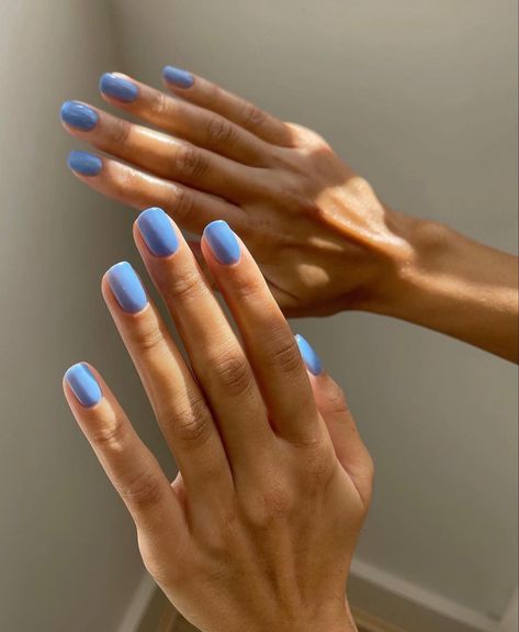 Nails Yellow, Casual Nails, Cute Gel Nails, Dream Nails, Chic Nails, Blue Nails, Nail Manicure, Swag Nails, Beauty Nails