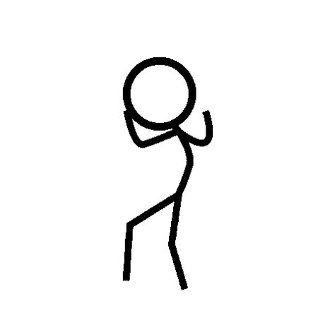 Dancing Stickman, Happy Stickman, Animation Dance, Stickman Animation, Hit Head, Funny Stick Figures, Stick Drawings, Stick Figure Animation, Funny Stickman