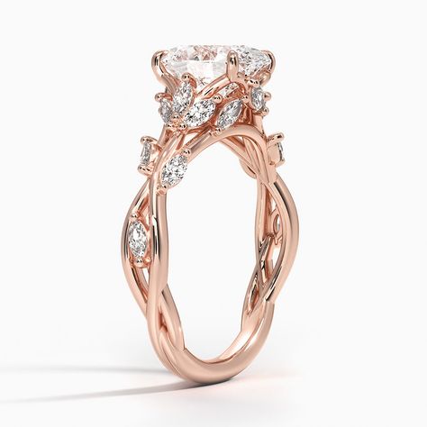 Fairytale Engagement Rings, Pretty Engagement Rings, Unique Engagement Ring Settings, Cute Engagement Rings, Future Engagement Rings, Dream Engagement Rings, Rose Engagement Ring, Brilliant Earth, Rose Gold Engagement