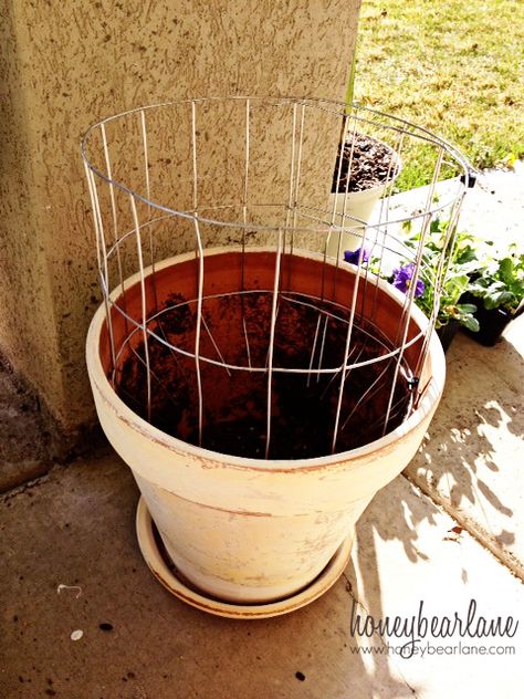 Tiered Pots Garden Ideas, Tall Flower Pots Outdoor Arrangements, Spike Plants For Pots, Flower Tower Diy, Flower Tower Ideas, Flowerpots Ideas Outdoor, Flower Pot Ideas, Outdoor Flower Pot Ideas, Tower Garden Diy