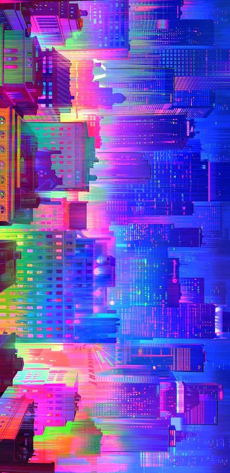 Across The Spider Verse Wallpaper Desktop, Spiderman City Wallpaper, Spider Man Across The Spider Verse Movie Scenes, Spiderverse Glitch Effect, Spiderverse Landscape, Spiderverse Pc Wallpaper, Spiderman Itsv Wallpaper, Spider Gwen Background, Spider Man Glitch