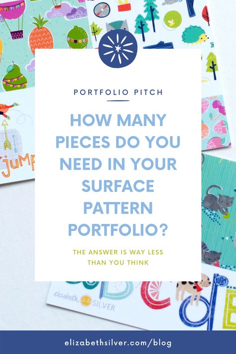 Wondering how many pieces you need to include in your portfolio? Don't know where to start? I've got you! Click here to learn about what to be sure to include before submitting your work to companies. #SurfacePatternDesign #PatternDesign #Portfolio Surface Pattern Design Portfolio, Art Licensing Portfolio, Surfing Prints, Pattern Design Portfolio, Pattern Portfolio, Surface Design Portfolio, Licensing Art, Surface Pattern Design Inspiration, Printed Portfolio