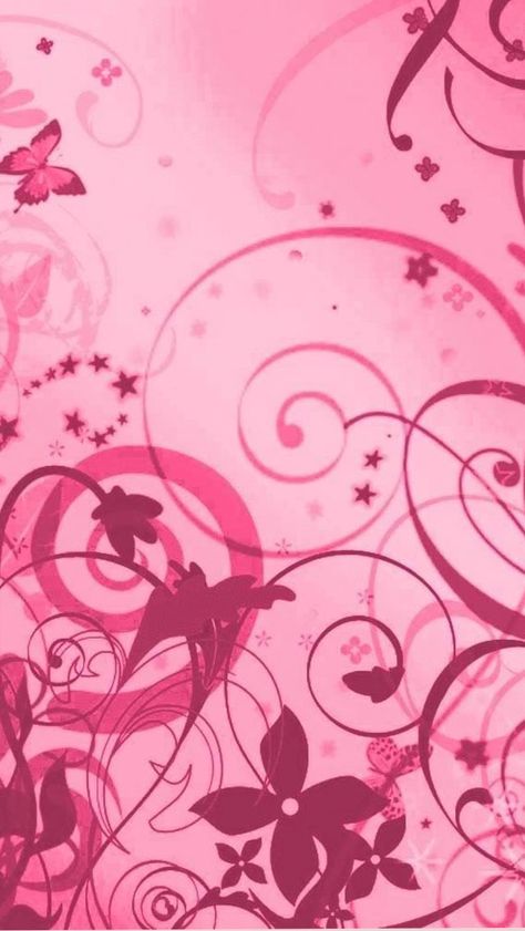 2000s Background, Cute Pink Wallpaper, 2000s Wallpaper, 2000s Art, Y2k Background, Butterfly Background, Y2k Wallpaper, Iphone Backgrounds, Iphone Wallpaper Photos