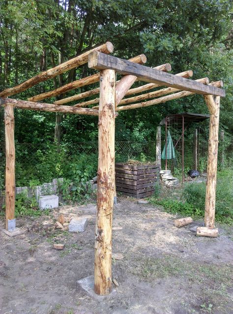 Tractor Shed, Log Shed, Shed Frame, Diy Storage Shed Plans, Wood Shed Plans, Firewood Shed, Patio Pergola, Storage Shed Plans, Shed Kits