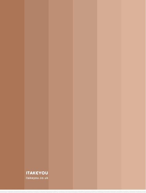 color combos Archives 3 - I Take You | Wedding Readings | Wedding Ideas | Wedding Dresses | Wedding Theme Shades Of Brown Palette, Brown Shades Color, Nude Brown Color, Shades Of Brown Color, Color Palette Shades, All Shades Of Brown, Beautiful Color Palettes, Different Shades Of Brown, Nude Color Palette