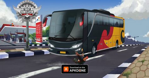 New APK: Bus Simulator Indonesia 3.3 (MOD Unlimited Money) #Updated #MODDED #APKDONE School Bus Games, St Bus, Bus Skin, Bus Cartoon, Star Bus, 2 Unlimited, Bus City, Bus Games, Bus Simulator