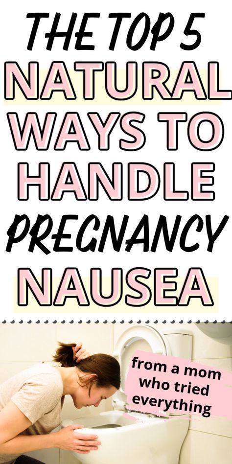 Pregnancy Nausea Relief: These are the top 5 natural remedies I tried to stop pregnancy nausea during the first trimester. After trying so many ideas, these were the ones that WORKED. Homemade Nausea Remedies, First Trimester Nausea Remedies, Things To Help With Nausea, First Trimester Nausea Food, 1st Trimester Nausea Remedies, Pregnant Nausea Remedies, First Trimester Nausea Tips, Pregnancy Sickness Relief, Meals For Pregnancy Nausea