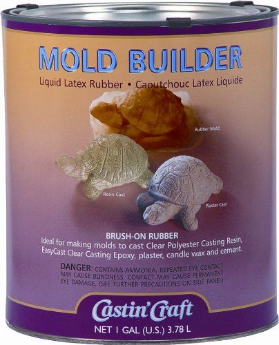 Environmental Technology 128-Ounce Casting' Craft Mold Builder, Natural Latex Rubber $48.24 Hobby Organization, Plasticine Clay, Environmental Technology, Casting Resin, Concrete Projects, Craft Molds, Resin Casting, Molding Clay, Concrete Diy