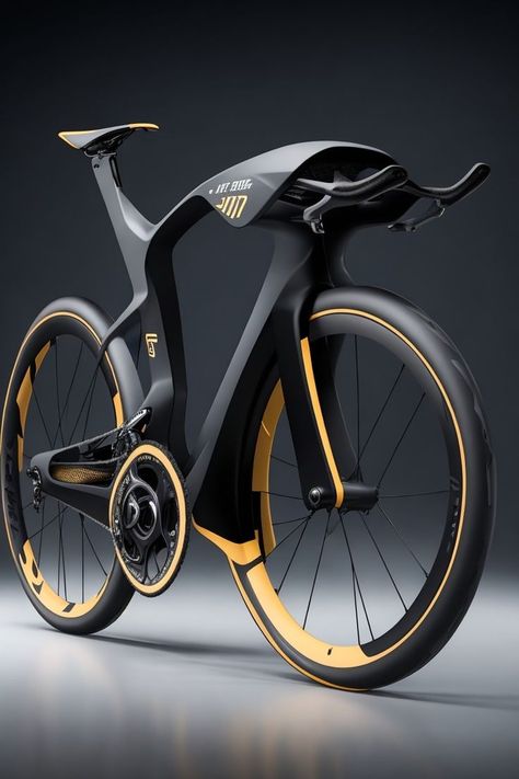 Futuristic bicycle concept design with advanced materials for performance. Futuristic Bicycle, Gadget Tecnologici, Electric Bike Bicycles, Futuristic Cars Design, Motorbike Design, New Bicycle, Futuristic Motorcycle, Custom Bicycle, Cool Bicycles