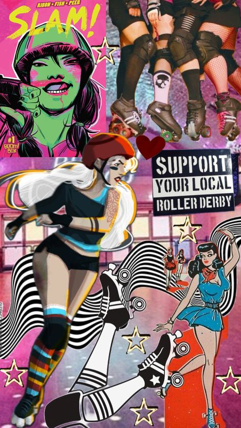 Roller Derby Aesthetic, Derby Aesthetic, Roller Derby Girls, Derby Girl, Roller Derby, Derby