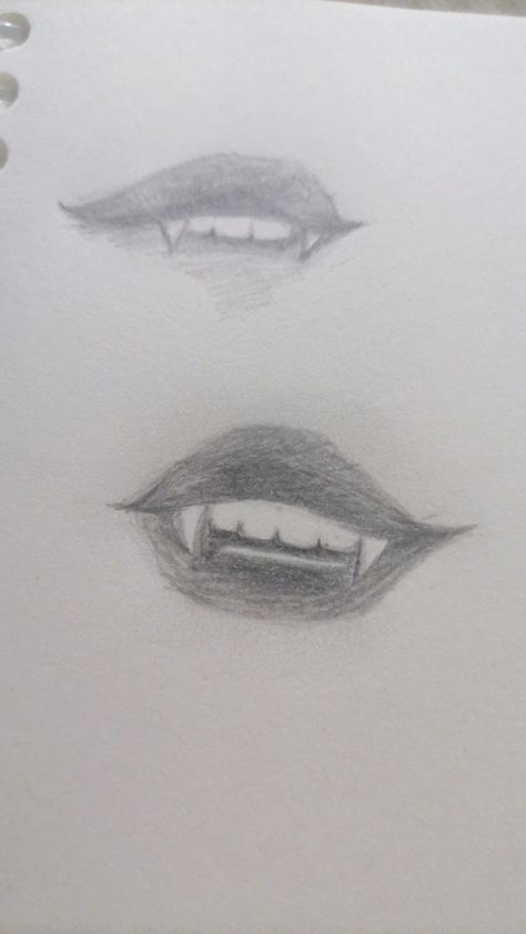 Art Tutorials Drawing Eyes, Lips Draw, Lip Tutorial Drawing, Sculpture Easy, Easy Eye Drawing, Lips Tutorial, Teeth Drawing, Lips Sketch, Vampire Drawings