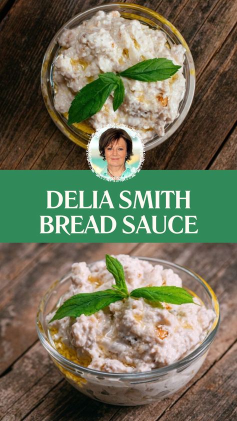 Delia Smith Bread Sauce Delia Smith Recipes, Demiglace Sauce, Delia Smith, Bread Sauce, Yummy Sides, Tea Room, Tasty Dishes, Sauce Recipes, Side Dishes