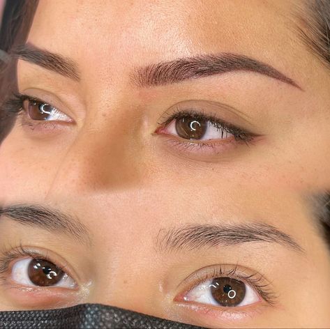 Stop stressing over your brows every morning! With powder brows, you’ll have effortlessly beautiful brows that last up to two years. Enhance your natural beauty without the hassle of daily makeup application. Trust us, once you try it, you’ll never want to go back! 🌟💁‍♀️ #powderbrows #semipermanentmakeup #naturalbeauty #effortless #beautyhacks #makeuproutine #browsonfleek Soft Arch Brows, Powder Brows Before And After, Powder Brows Permanent, Powdered Brows, Pmu Eyebrows, Brows Shaping, Brow Shapes, Permanent Brows, Powder Eyebrows