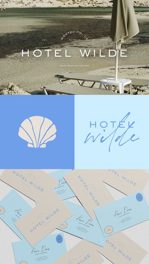 Hotel Branding Design, Minimalist Hotel, Fitzroy Island, Logo Branding Design, Creative Logos, Startup Logo, Vintage Badge, Minimalist Retro, Hotel Logo