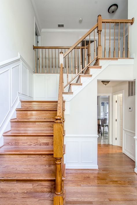 Virginia Before pics-47 Stairway Entrance Ideas, Table Next To Staircase, Two Story Entryway Ideas Foyers, Colonial Entryway Foyers, Entryway Stairs Decor Front Entry, 2 Story Entryway Ideas, 2 Story Foyer Decorating Ideas, 2 Story Foyer Ideas Entryway, Two Story Foyer Ideas Entryway