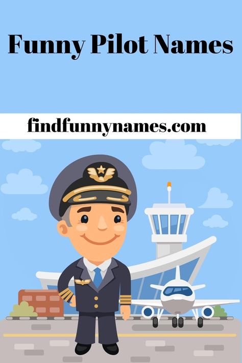 Get ready to laugh out loud with these hilarious pilot names! From puns to clever wordplay, these funny pilot names will have you in stitches. Whether you're an aviation enthusiast or just looking for a good chuckle, these names are sure to bring a smile to your face. So buckle up and get ready for some sky-high comedy!#FunnyPilotNames #AviationHumor #PilotPuns #InFlightLaughs #CockpitComedy Aviation Humor Pilots, Fake Names, Airplane Humor, Random Names, Pilot Humor, Funny Pilot, Aviation Humor, Wifi Names, Cute Nicknames