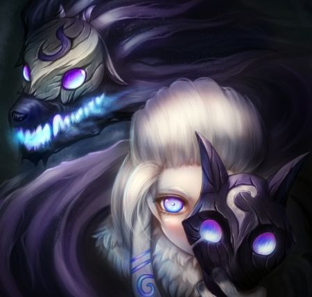 Kindred - Other Wallpaper ID 2061761 - Desktop Nexus Anime Lambs And Wolves, League Of Legends Characters, Lol League Of Legends, Art Anime, Mythical Creatures, Fantasy Creatures, League Of Legends, Character Inspiration, Game Art