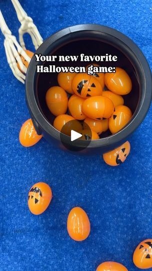 3.9K views · 343 reactions | Pumpkin Pick-Up 🎃

Stop the scroll because this will become your new favorite Halloween game! Grab pumpkin eggs from Target and skeleton hands from Dollar Tree or Party City, throw the eggs on the carpet, and pick them up! 

We love just the simple game of picking them up, but you can easily turn it into an academic game by putting in magnet letters, mini erasers to count, shapes, or PRETTY MUCH ANYTHING for students to pick up and tell you what’s inside. 

You NEED to try it! 
.
.
.
.
@targetteachers  @dollartreeclassrooms
@partycity @pinchofprek 

#upandawayinprek #iteach #iteachtoo #iteachprek #iteachpreschool #iteachk #iteachfirst #iteachkindergarten #iteachkinder #iteachsecond #iteachthird #iteachfourth #iteach456 #homeschool #teachersofinstagram #teacher Halloween Party Daycare, Halloween Classroom Games Preschool, Halloween Gross Motor Games, Halloween Party Games Kindergarten, Trick Ideas For Halloween, Toddler Halloween Decorations, Halloween Preschool Games, Toddler Halloween Party Games, Classroom Halloween Games