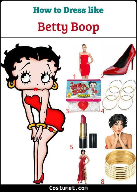 Betty Boo Halloween Costume, Black Betty Boop Costume, Betty Boop Costume Diy, Diy Betty Boop Costume, Betty Boop Pose, Betty Boop Couples Costume, Betty Boop Cosplay, Betty Boop Halloween Costume, Betty Boop Costume