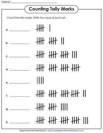 We now have tally mark worksheets!!  Visit our tally mark worksheets page to view the entire collection! Tally Mark Tattoo, Tally Marks Kindergarten, Numeracy Activities, First Grade Worksheets, Tally Marks, 1st Grade Math Worksheets, 1st Grade Worksheets, Kindergarten Math Worksheets, Fun Worksheets