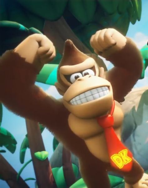 Donkey Kong Pfp, Peach Nintendo, Diddy Kong, Super Mario Art, Mario Art, Game Characters, Donkey Kong, Video Game Characters, Theme Ideas