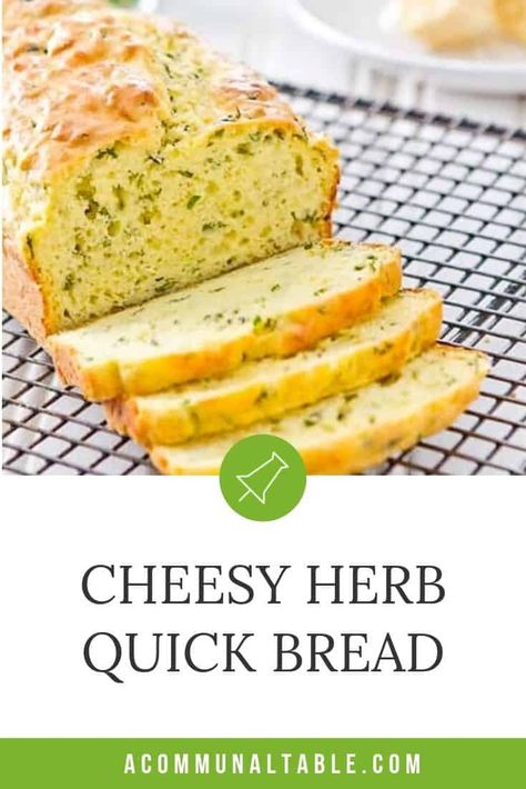 Herb Quick Bread, Vegetarian Appetizers Easy, Herb Bread, Knead Bread, Fire Food, Loaf Recipes, Vegetarian Appetizers, Cheese Appetizers, Quick Bread Recipes