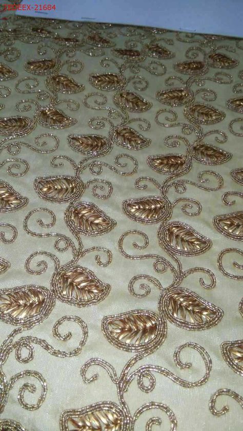 #Allover #Garment #EmbroideryDesigns #tedeex #embfile #embroidery Stole Designs, Allover Design, Easy Embroidery, Kurta Design, Heavy Work, Embroidery Motifs, Handwork Embroidery Design, Embroidered Clothes, Sketch Art