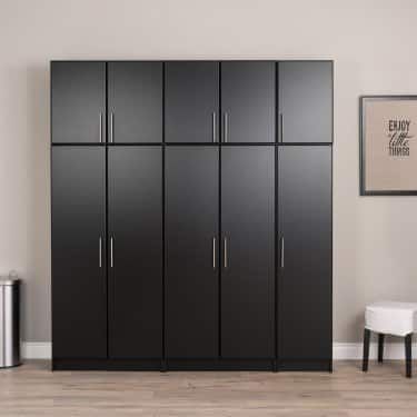 Prepac Elite 32 in. Storage Cabinet | Hayneedle Wall Wardrobe Design, Utility Storage Cabinet, Storage Shed Organization, Wardrobe Door Designs, Wood Wardrobe, Bedroom Cupboard Designs, Wardrobe Design Bedroom, Modern Shelving, Cupboard Design