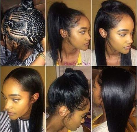 Sew In Braid Pattern, Versatile Sew In, Sew In Braids, Sew In Hairstyles, Hair Laid, Sew In, Love Hair, Hair Dos, Weave Hairstyles