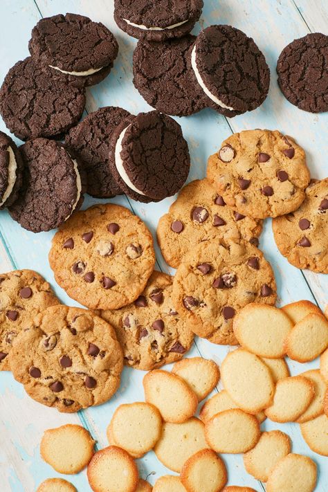 Homemade Cookie Recipes, Homemade Oreo Cookies, Chips Ahoy Cookies, Oreo Cookie Recipes, Homemade Cookie, Homemade Chips, Nilla Wafers, Chips Ahoy, Cookie Recipes Homemade