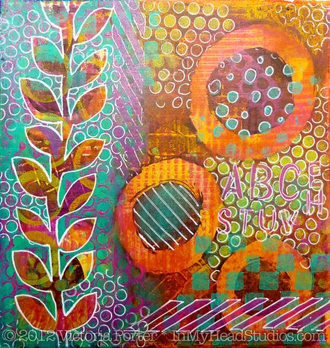 gelli prints Gelli Plate Techniques, Gelli Printing Art, Gelli Plate Art, Gel Plate, Gelli Plate Printing, Gelli Arts, Gelli Printing, Painting Media, Gelli Plate