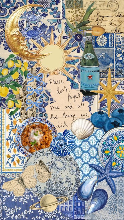 another blue collage just for fun 💙 Blue Collage, Christmas Collage, Greek Culture, Simple Reminders, Italy Aesthetic, Fairy Art, Blue Christmas, Christmas Wishlist, Just For Fun