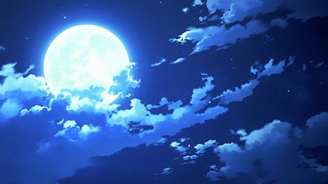 Blue Anime Background Gif, Nitro Gif Banner, Blue Banners Discord Gif, Bannière Discord Gif, Anime Blue Aesthetic Gif, Blue Discord Banner Animated, Blue Gifs Discord, Anime Moon Gif, Animated Pfp For Discord Nitro