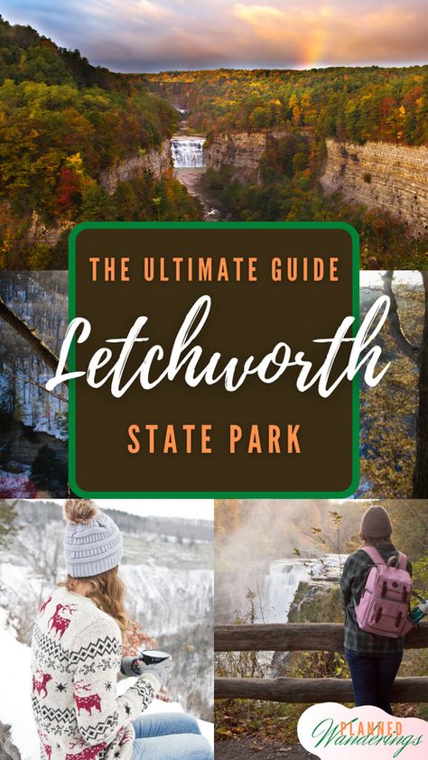 State Parks Usa, October Aesthetic, York Things To Do, Visiting Niagara Falls, Finger Lakes Ny, New York State Parks, Letchworth State Park, New York Vacation, Ny Trip