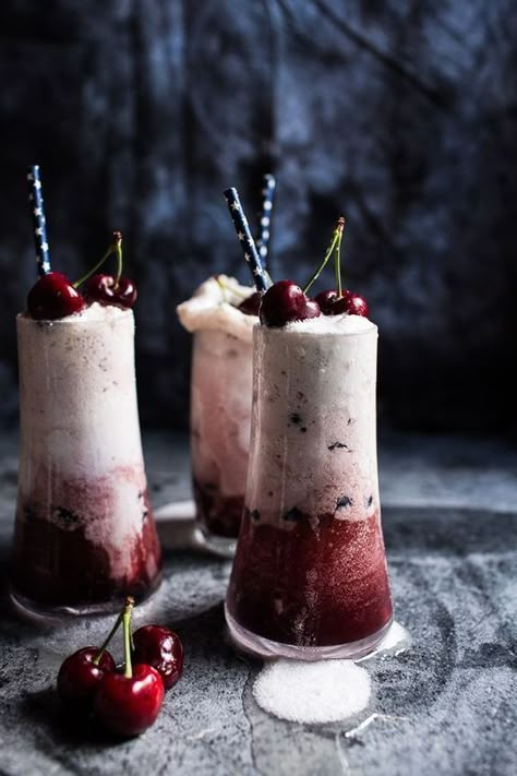 3 reviews · 15 minutes · Serves 4Hibiscus Cherry and Ginger Beer Ice Cream Floats | halfbakedharvest.com @hbharvest Ice Cream Float Recipes, Glace Fruit, Beer Ice Cream, Boozy Ice Cream, Float Recipes, Ice Cream Floats, Beer Float, Cherry Recipes, Vodka Drinks