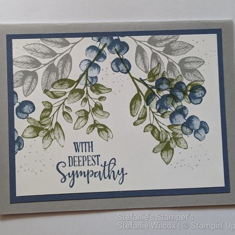 Stampin Up Sympathy Cards, Sympathy Cards Handmade, Deepest Sympathy, Leaf Cards, Hand Made Greeting Cards, Sympathy Card, Stamping Up Cards, Get Well Cards, Card Sketches