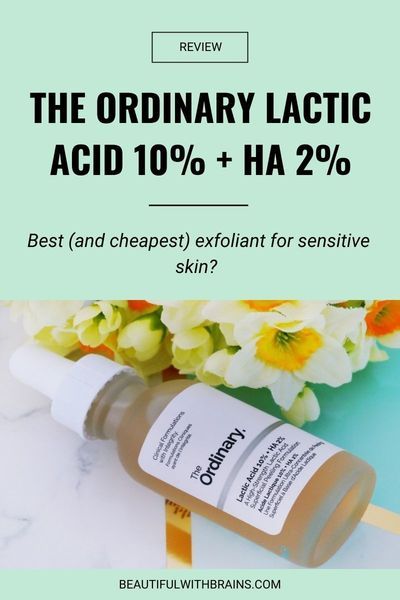 Remember when you had to sell a kidney to get your lactic acid fix? Now you can get your hands on it for less than two Starbucks coffees. The Ordinary Lactic Acid 10% + HA 2% has put lactic acid firmly on the drugstore skincare map and everyone wants a piece of it. But who should use it? Click pin to find out! #lacticacid #exfoliation #skincaretips The Ordinary Lactic Acid, Skincare Habits, Chemical Exfoliation, Beauty Hacks Skincare, Exfoliating Body Scrub, Clear Pores, Good Genes, Healthier Skin, How To Get Rid Of Acne