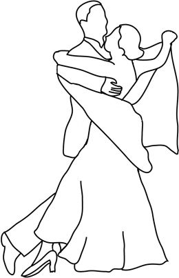 Ballroom dancing couple silhouette, standard dance silhouette lines Couple Dancing Drawing, Dance Drawings, Dancing Couple Silhouette, Dancing Silhouette, Dance Silhouette, Standard Dance, Drawing Scenery, Dancer Silhouette, Easy Art For Kids