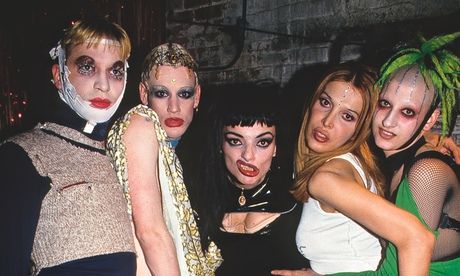 With fellow New York Club Kids in 1994; Alig was regularly wheeled out on talkshows to defend his lifestyle to middle America . Photograph: ... Shopping Snap, Kids Tunnel, Michael Alig, Blitz Kids, Nina Hagen, Goth Kids, Kids Money, Rave Fashion, 90s Fashion Outfits