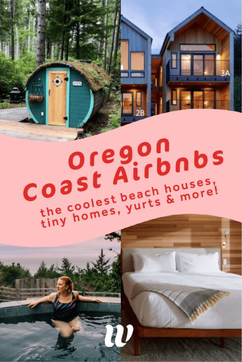 The 12 most unique Airbnbs Oregon Coast to rent for a vacation. From houseboats to yurts to treehouses, these cool Airbnbs in Oregon are the best for a PNW vacation! Pnw Vacation Ideas, Oregon Vacation Ideas, Southern Oregon Travel, Fall In Oregon, Pnw Airbnb, Airbnb Oregon, Pnw Vacation, Unique Airbnbs, Oregon Coast Roadtrip